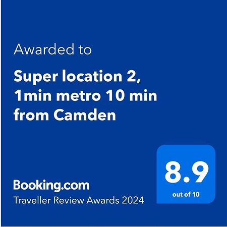 Super Location 2, 1Min Metro 10 Min From Camden Daire Londra Dış mekan fotoğraf